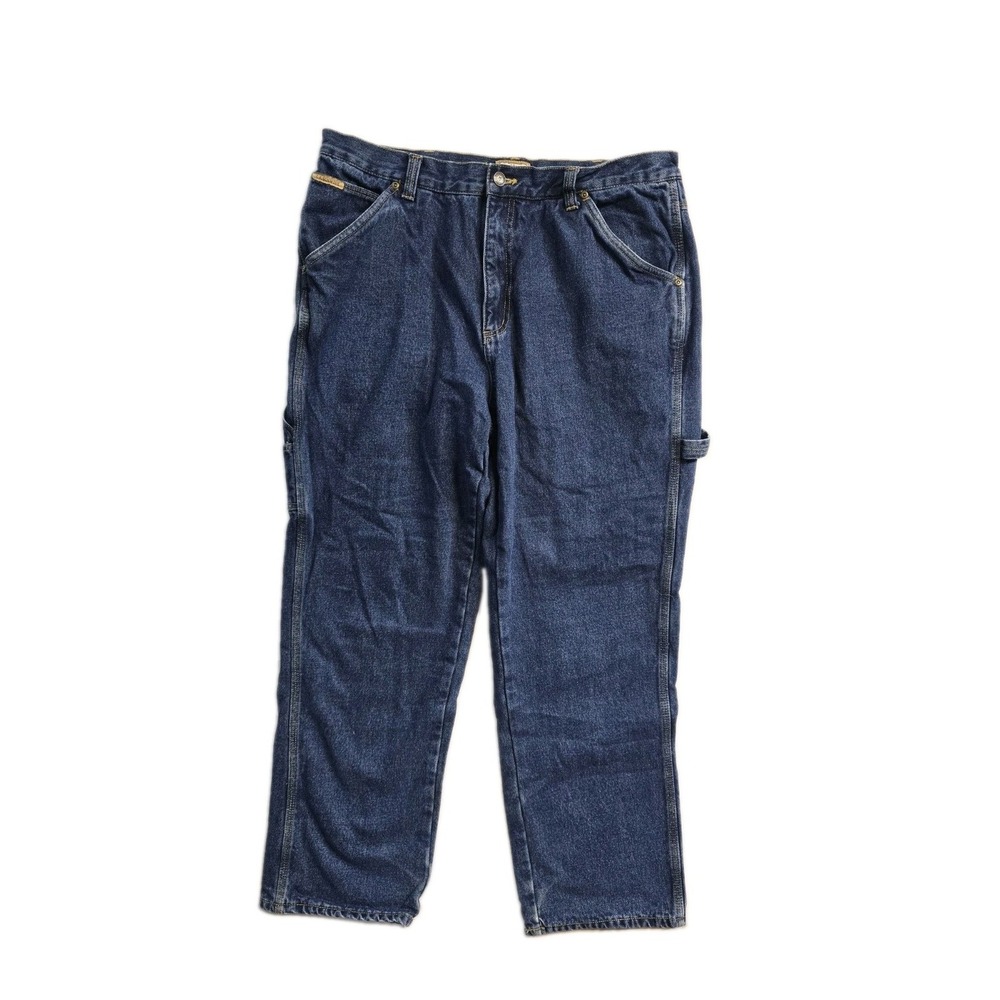 ce schmidt workwear jeans Lined Men's Blue 36x32 Carperten Relaxed